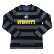 Camiseta del Inter Milan 3ª Equipacion Manga Larga 2020-2021