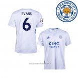 Camiseta del Leicester City Jugador Evans 2ª Equipacion 2020-2021