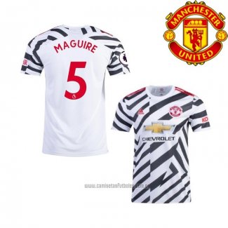 Camiseta del Manchester United Jugador Maguire 3ª Equipacion 2020-2021