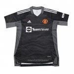 Camiseta del Manchester United Portero 2021-2022 Negro