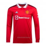Camiseta del Manchester United 1ª Equipacion Manga Larga 2022-2023