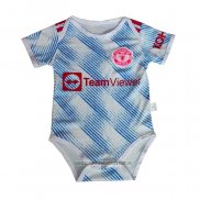 Camiseta del Manchester United 2ª Equipacion Bebe 2021-2022