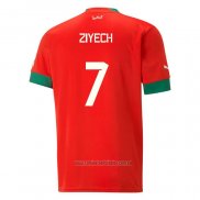 Camiseta del Marruecos Jugador Ziyech 1ª Equipacion 2022