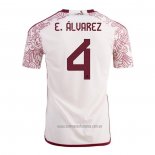 Camiseta del Mexico Jugador E.Alvarez 2ª Equipacion 2022