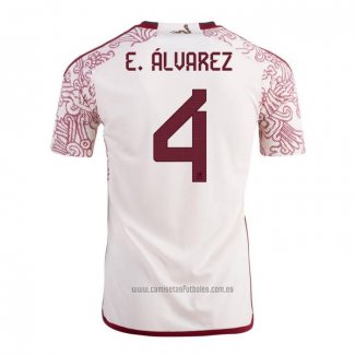 Camiseta del Mexico Jugador E.Alvarez 2ª Equipacion 2022