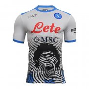 Camiseta del Napoli Maradona Special 2021-2022 Blanco