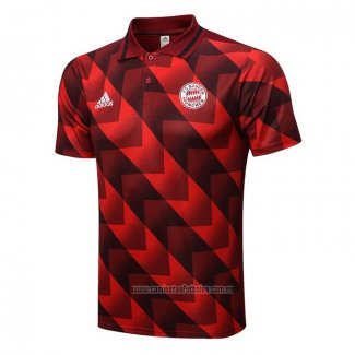 Camiseta Polo del Bayern Munich 2022-2023 Rojo