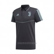 Camiseta Polo del Juventus UCL 2019-2020 Gris