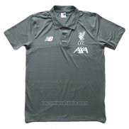 Camiseta Polo del Liverpool 2019 Gris Claro