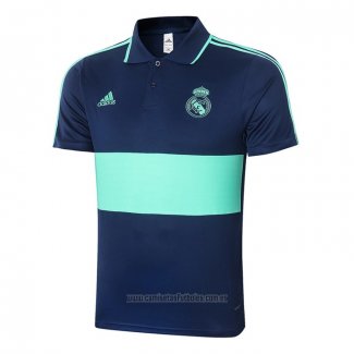 Camiseta Polo del Real Madrid 2020-2021 Azul