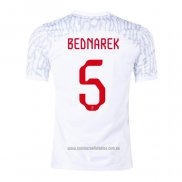 Camiseta del Polonia Jugador Bednarek 1ª Equipacion 2022