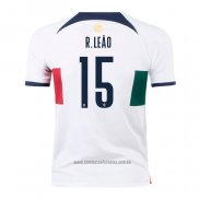 Camiseta del Portugal Jugador R.Leao 2ª Equipacion 2022