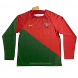 Camiseta del Portugal 1ª Equipacion Manga Larga 2022