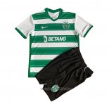 Camiseta del Sporting 1ª Equipacion Nino 2021-2022