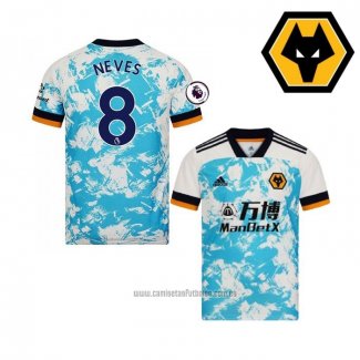 Camiseta del Wolves Jugador Neves 2ª Equipacion 2020-2021