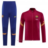 Chandal de Chaqueta del Barcelona 2020-2021 Rojo