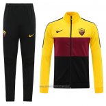 Chandal de Chaqueta del Roma 2020-2021 Amarillo