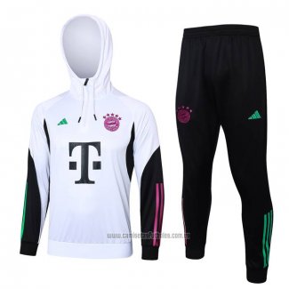 Chandal de Sudadera del Bayern Munich 2023-2024 Blanco