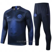 Chandal de Sudadera del Chelsea 2019-2020 Azul