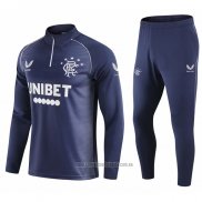 Chandal de Sudadera del Rangers 2021-2022 Azul