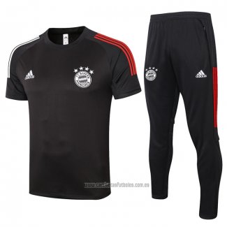 Chandal del Bayern Munich Manga Corta 2020-2021 Negro