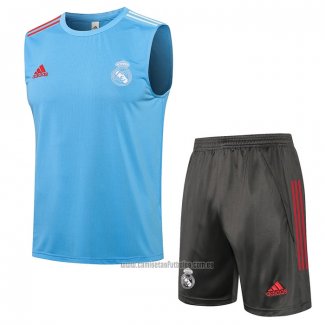 Chandal del Real Madrid Sin Mangas 2021-2022 Azul