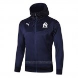 Chaqueta con Capucha del Olympique Marsella 2019-2020 Azul