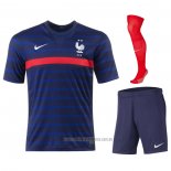 Camiseta del+Pantalones+Calcetines Francia 1ª Equipacion 2020-2021