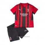 Camiseta del AC Milan 1ª Equipacion Nino 2021-2022