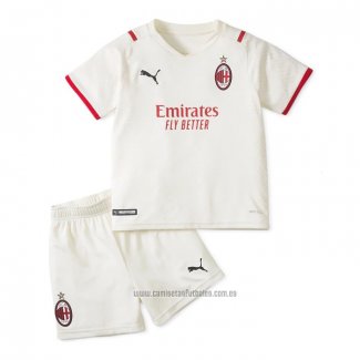 Camiseta del AC Milan 2ª Equipacion Nino 2021-2022