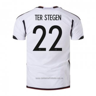 Camiseta del Alemania Jugador Ter Stegen 1ª Equipacion 2022