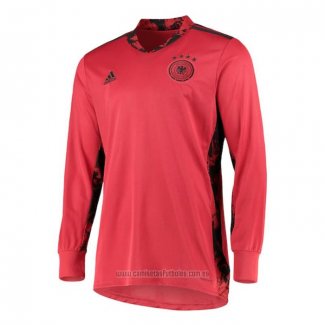 Camiseta del Alemania Portero Manga Larga 2020 Rojo