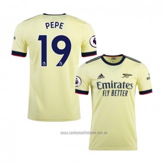 Camiseta del Arsenal Jugador Pepe 2ª Equipacion 2021-2022