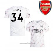 Camiseta del Arsenal Jugador Xhaka 2ª Equipacion 2020-2021