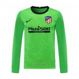 Camiseta del Atletico Madrid Portero Manga Larga 2020-2021 Verde