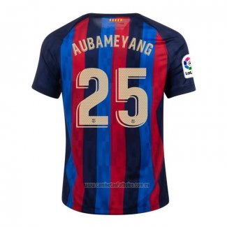 Camiseta del Barcelona Jugador Aubameyang 1ª Equipacion 2022-2023