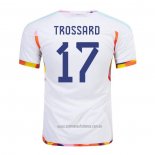 Camiseta del Belgica Jugador Trossard 2ª Equipacion 2022
