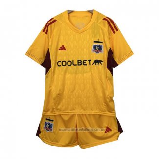 Camiseta del Colo-Colo Portero Nino 2023 Amarillo