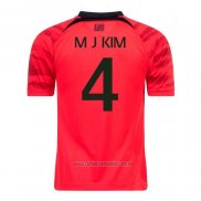 Camiseta del Corea del Sur Jugador Kim Min-Jae 1ª Equipacion 2022