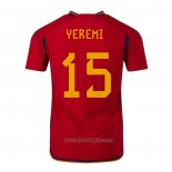 Camiseta del Espana Jugador Yeremi 1ª Equipacion 2022