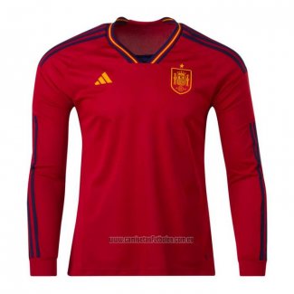 Camiseta del Espana 1ª Equipacion Manga Larga 2022