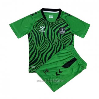 Camiseta del Everton Portero 1ª Equipacion Nino 2022-2023