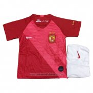 Camiseta del Guangzhou Evergrande 1ª Equipacion Nino 2019