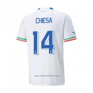 Camiseta del Italia Jugador Chiesa 2ª Equipacion 2022