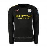 Camiseta del Manchester City 2ª Equipacion Manga Larga 2019-2020