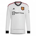 Camiseta del Manchester United Authentic 2ª Equipacion Manga Larga 2022-2023