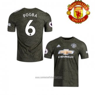 Camiseta del Manchester United Jugador Pogba 2ª Equipacion 2020-2021