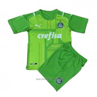 Camiseta del Palmeiras Portero 2ª Equipacion Nino 2021