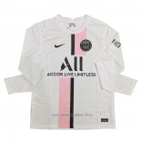 Camiseta del Paris Saint-Germain 2ª Equipacion Manga Larga 2021-2022