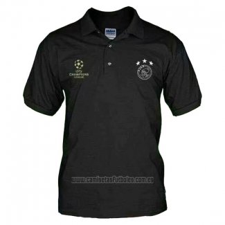 Camiseta Polo del Ajax UEFA 2019-2020 Negro